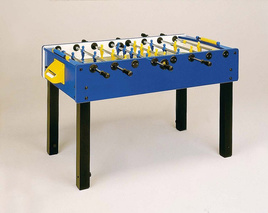 Piłkarzyki Garlando G-100 Blue z teleskopowymi drążkami