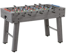 Piłkarzyki Garlando F-2 Grey Oak z teleskopowymi drążkami
