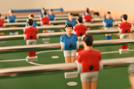 Piłkarzyki Garlando F-3 FOLDY dr. teleskopowe, nogi składane.