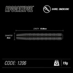 Rzutki Winmau Apocalypse z ostrym grotem 19g