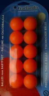 Piłeczka Garlando orange - blister 10 szt.