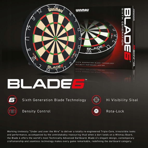 Dart - Tarcza Winmau Blade 6