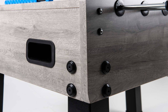 Piłkarzyki Garlando G-500 Grey Oak z teleskopowymi drążkami