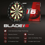 Dart - Tarcza Winmau Blade 6 Triple Core na ostre rzutki