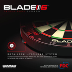 Dart - Tarcza Winmau Blade 6 Triple Core na ostre rzutki