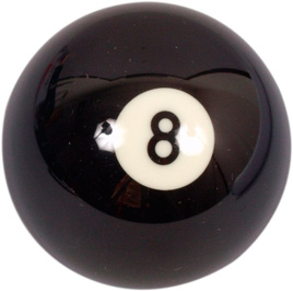 Bila pool nr 8 czarna Ventura 57,2 mm