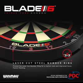 Dart - Tarcza Winmau Blade 6 Triple Core na ostre rzutki