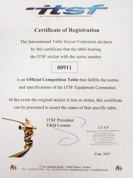 Piłkarzyki Master Champion ITFS Generalny Importer + Fv