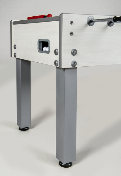 Piłkarzyki Garlando G-500 White Weatherproof z teleskopowymi drążkami