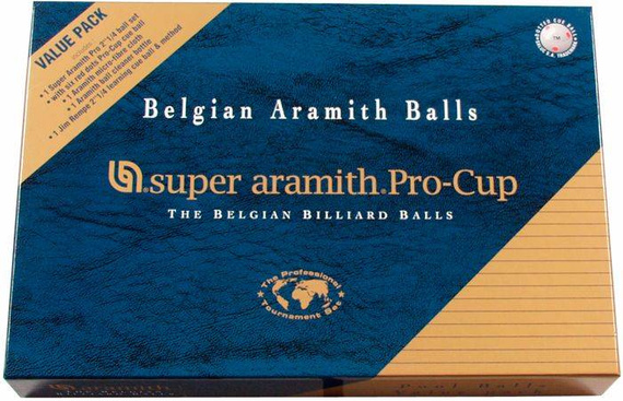 Bile Aramith Super Pro CUP 57,2 mm - zestaw