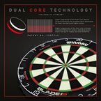 Dart - Tarcza Winmau Blade 6 Dual Core na ostre rzutki